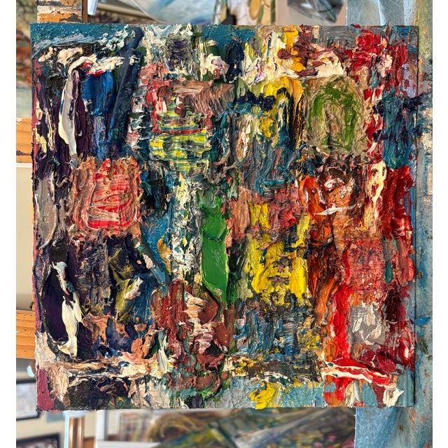 Abstract Colors Oil Paintings, by Van Ness For Sale In Saint Louis - Image 6 of 8