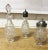 Mid 19th Century Eapg Antique Cut Glass Victorian Condiment Cruet Set- 4 Pieces For Sale - Image 5 of 9