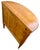 Brown Louis XVI Style Cherrywood Commode with Three Half-Moon Drawers, 1940s For Sale - Image 8 of 10