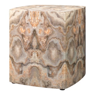 Ink Blot Curved Side Table For Sale