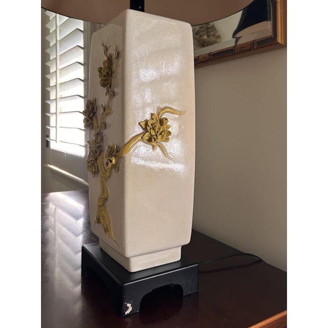 1950s Nardini Studio Los Angeles Hollywood Regency Chinoiserie Ceramic Lamp For Sale In Philadelphia - Image 6 of 10