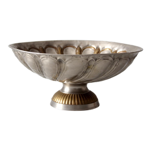 Mid Century Hollywood Regency Pedestal Bowl
