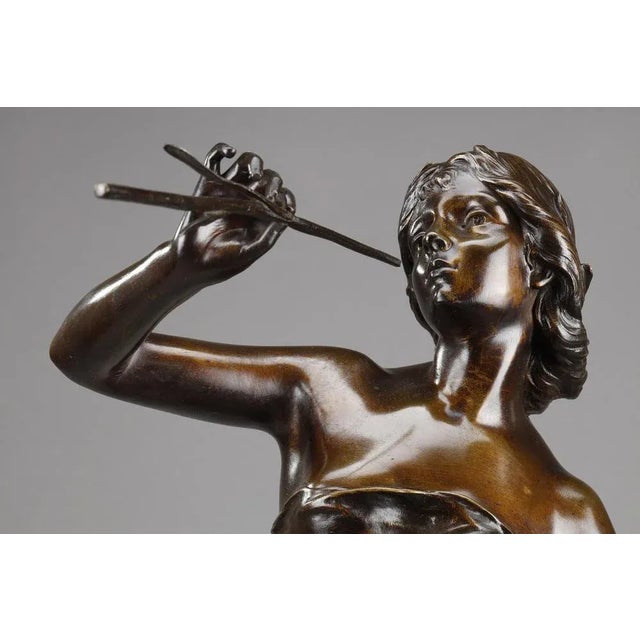 Julien Causse, La Renommée, Bronze For Sale - Image 14 of 18