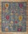 Textile Blue Vintage Style Oushak Rug - 9'01 X 10'11 For Sale - Image 7 of 8