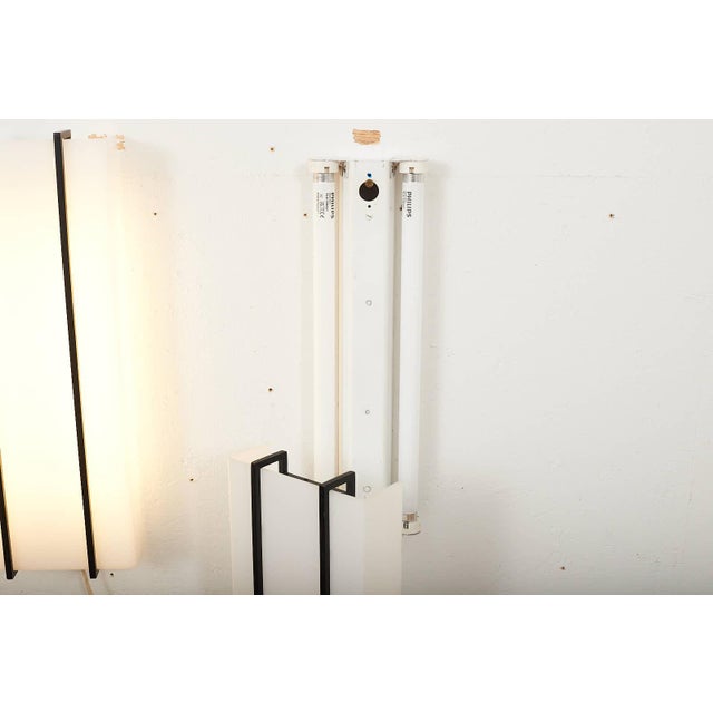 Wall Lamps with Metal Holder and Black Metal Trim, Set of 2 For Sale - Image 15 of 16