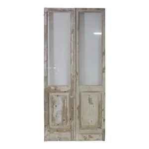 Late 19th Century Double French Doors With Glass - a Pair