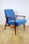 Lis Lounge Chair with Blue Sky Upholstery by Henryk Lis, 1970s For Sale - Image 11 of 11