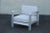 Contemporary Mozaic Company Modern Pair of Aluminum Outdoor Lounge Chairs For Sale - Image 3 of 12