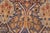 Elegant 1990's Pak-Persian Blue/Red Wool Rug - 8'1'' X 10'0'' For Sale In New York - Image 6 of 9
