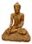 Nepalese Buddhist Meditating Sculpture in Carved Wood For Sale