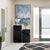 Black Black Mirrored Pedestal Tall For Sale - Image 8 of 10