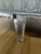 Late 20th Century Kravet Hollywood Regency Upholstered Coffee Table in Pale Blue Velvet With Lucite Legs For Sale - Image 5 of 7