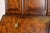Wood Baker Furniture Style Georgian Carved Walnut and Burl Wood Bureau With Drop Front Secretary Desk For Sale - Image 7 of 13