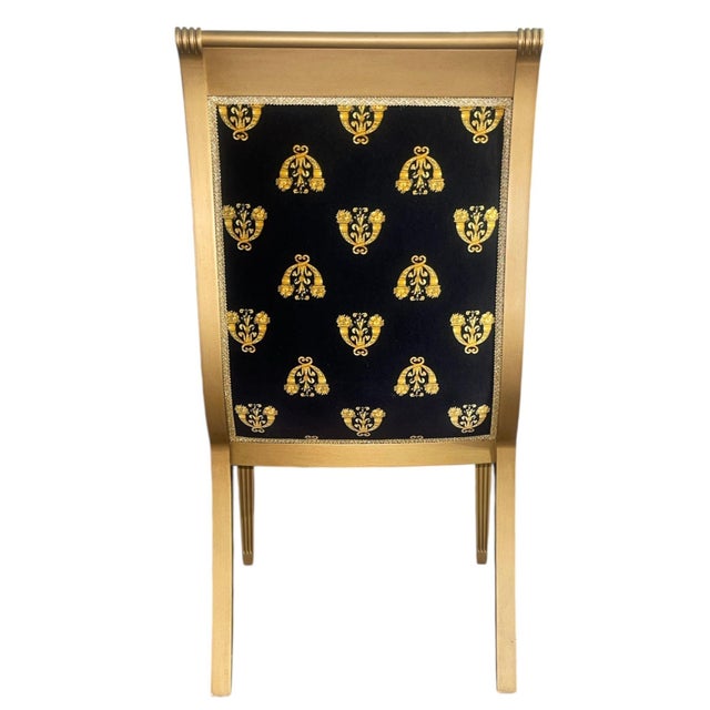 1990s Pair of Versace for Cappelletti Cantu Armchairs. Italy, 1990's. For Sale - Image 5 of 6