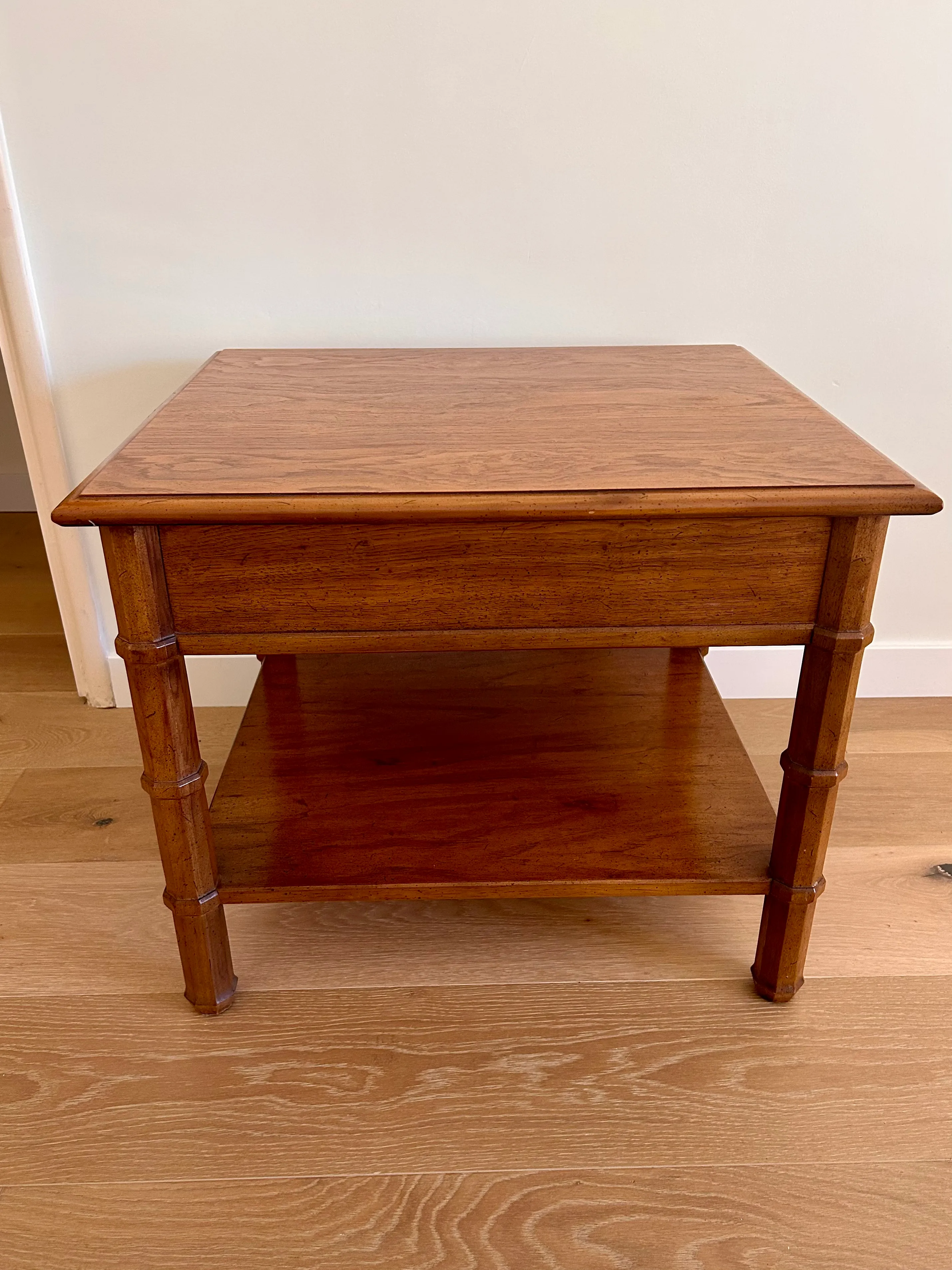 1970s Vintage Drexel Heritage End Table/ Nightstand | Chairish