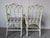 1970's McGuire Palm Beach Coastal - Style White Bamboo & Leather Wrapped Dining Chairs – Set of 6 For Sale - Image 12 of 18