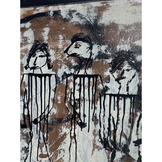 Jude Kirby Original Acrylic/Mixed Media Abstract Painting For Sale In Greenville, SC - Image 6 of 6