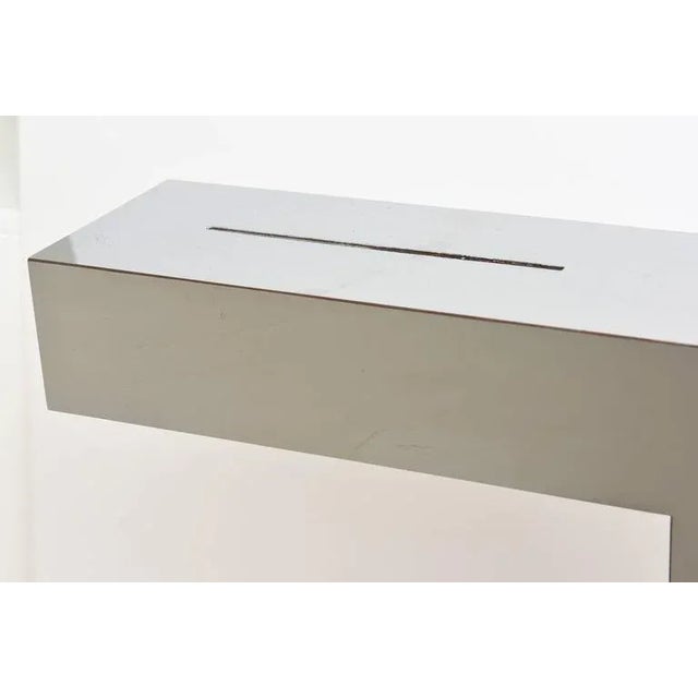 Metal Vintage Neal Small Chrome and Resin Sculptural Floor Lamps Rare, Restored Pair Of For Sale - Image 7 of 10