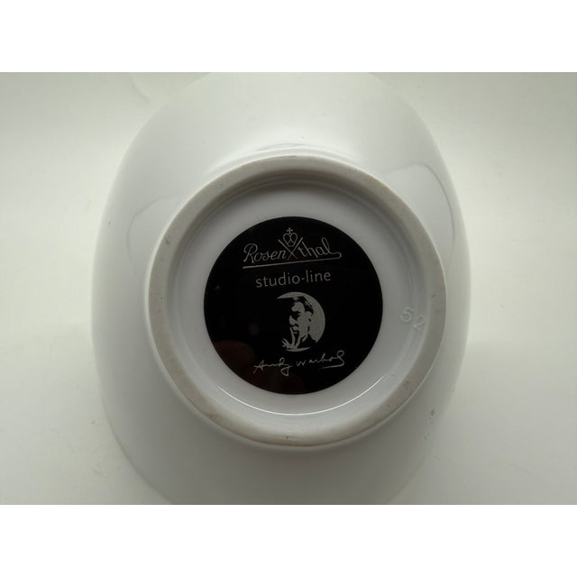Free Spirit X-Mas Bowl by Andy Warhol / David Platt for Rosenthal Germany For Sale - Image 6 of 10