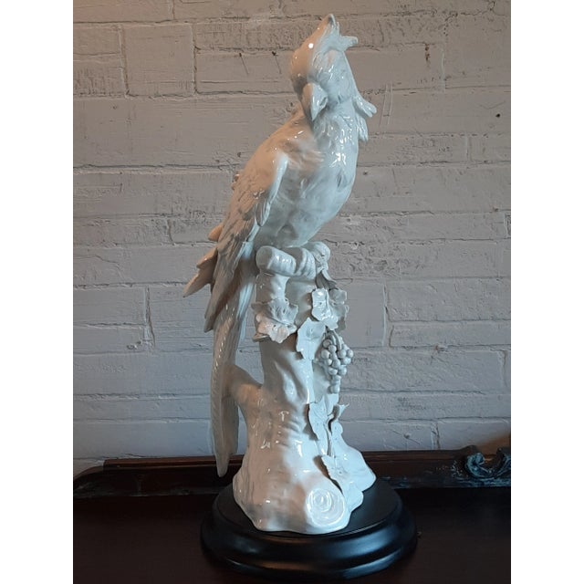 Vintage Italian Ceramic Parrot For Sale In Milwaukee - Image 6 of 9