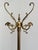 Italian Brass Hall Tree with Onyx Marble Base, 1960s For Sale - Image 6 of 18