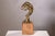 Abstract Fu Vintage Bronze Abstract Sculpture on Wood Base For Sale - Image 3 of 9