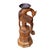 Breathe the soul of history into your home with this magnificent Hand Carved Wood Elephant Statue on Metal Stand. A true...