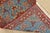 Qom Rug 2’7” X 4’2” Blue Wool Vintage Traditional Hand-Knotted Carpet For Sale - Image 9 of 10