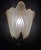 Glass 20th Century Deco Leaf Sconces, a Pair For Sale - Image 7 of 10