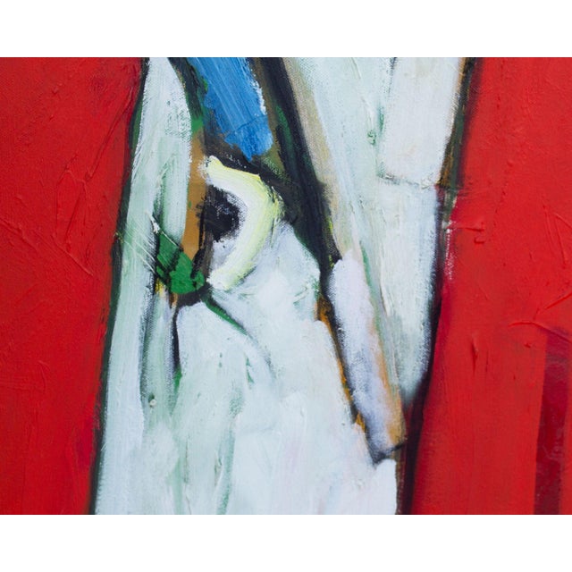 Abstract Oil on Canvas Painting by James L. Bruch For Sale - Image 4 of 9