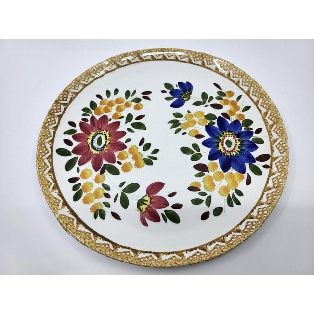 Ceramic Vintage Earthenware Plates and Dishes, Set of 12 For Sale - Image 7 of 14