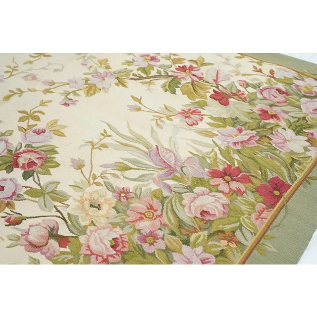 19th Century Aubusson Rug 4' X 6' For Sale - Image 5 of 7