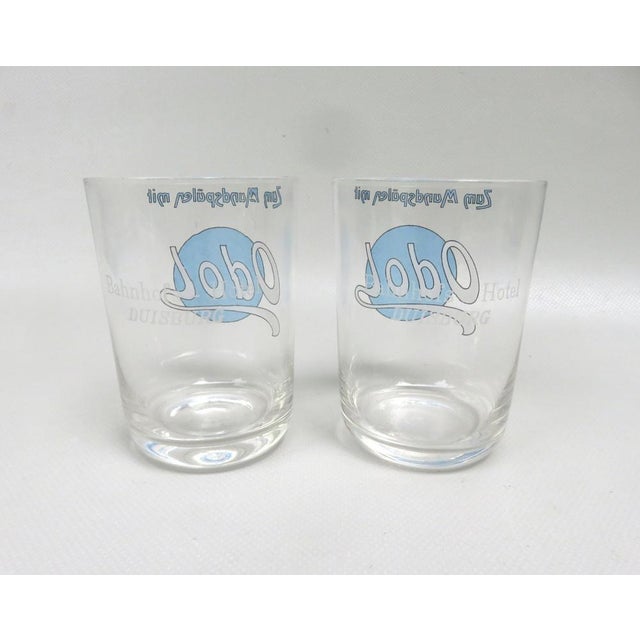 Ceramic Art Deco Odol Toothpaste Cup with Wall Holders in Ceramic & Glass, 1920s, Set of 4 For Sale - Image 7 of 18