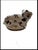 A charming pair of hand-painted Limoges porcelain trinket boxes, each modeled as a recumbent pug in the classic...