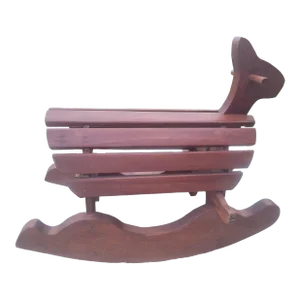Vintage Wooden Rocking Horse