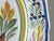 A wonderfully colorful vintage HB Quimper rooster plate, entirely hand painted in Brittany, France. The center features...