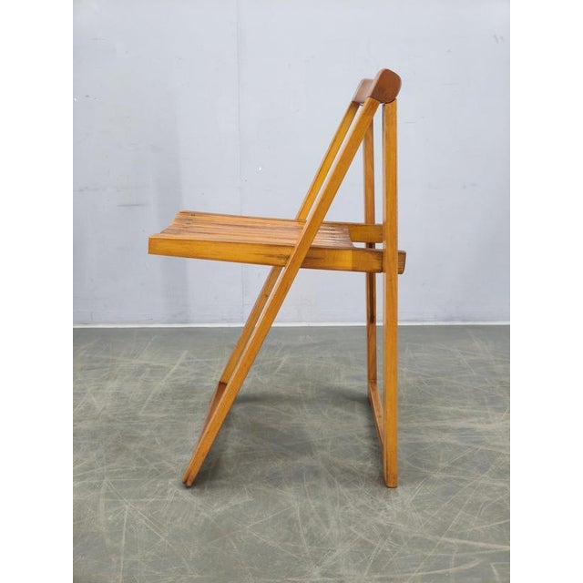 Trieste Folding Chair by Aldo Jacober for Alberto Bazzani, 1960s For Sale - Image 4 of 13