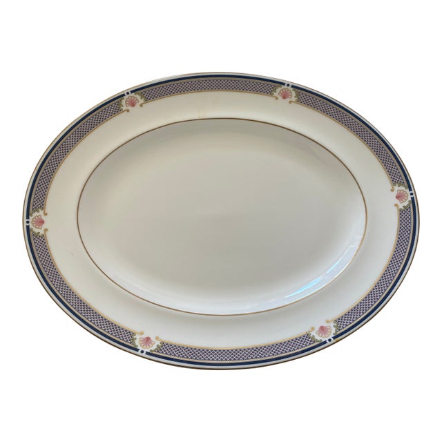 Wedgwood Waverley Bone China Oval Serving Platter Vintage Mint Condition For Sale