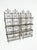Brown Vintage French Country Wrought Iron Etagere For Sale - Image 8 of 9