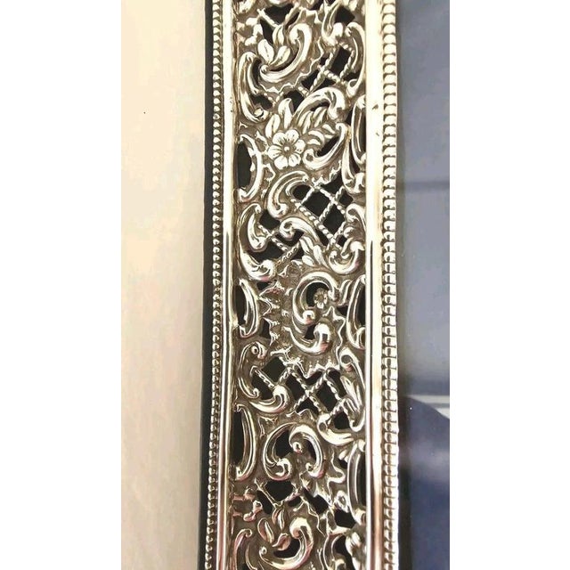 Antique Silver-Mounted Photograph Frame, Birmingham, 1898 For Sale - Image 10 of 18