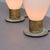 1950s Italian Brass and Opaline Glass Bedside Table Lamps, 1950s, Set of 2 For Sale - Image 5 of 14
