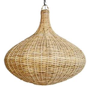 Rattan Basket Clove Pendant Light