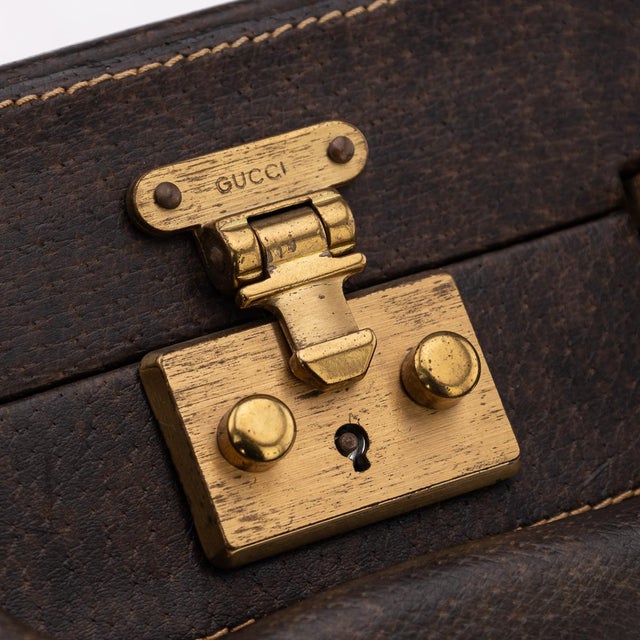 Green Vintage 20th Century Italian Travel Poker Set from Gucci, 1970 For Sale - Image 8 of 16