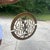 Vintage Asian Metal Wall Hanging For Sale - Image 4 of 4