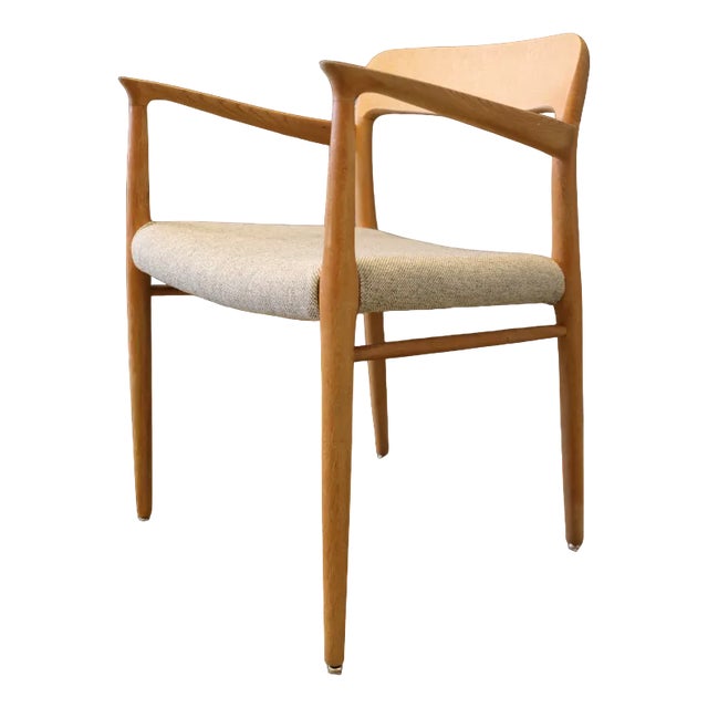 Model 56 Chair in Oak by Niels O. Møller for J.L. Møllers, 1950s For Sale