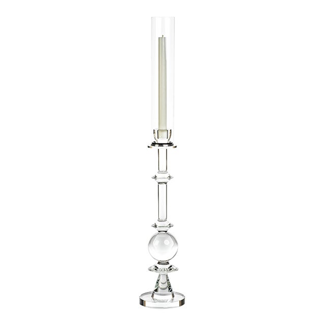 Valentina Crystal Candle Holder - 29" For Sale