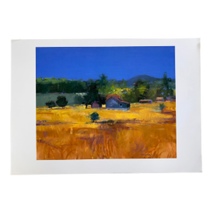 Pastoral Landscape, Contemporary Impressionist, Archival Iris Giclee, Artist Greg Osterhaus