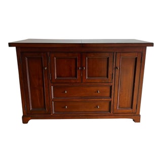 Pottery Barn Torrens Bar Cabinet For Sale