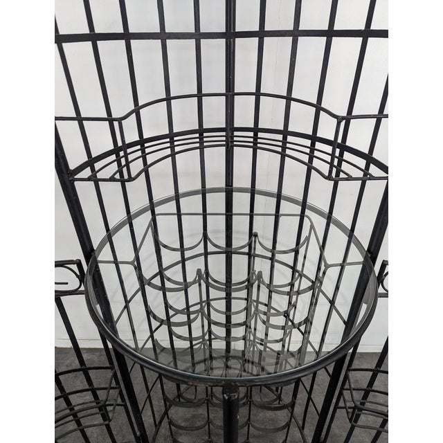 Wrought Iron Kiosk Bar For Sale - Image 5 of 8