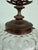 Vintage Glass and Brass Lantern Chandelier, 1960s For Sale - Image 9 of 14